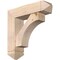 Ekena Millwork Westlake Arts and Crafts Smooth Bracket w/ Offset Brace, Douglas Fir, 7 1/2"W x 28"D x 28"H BKT0806X28X28WTL03SDF - alternate 1
